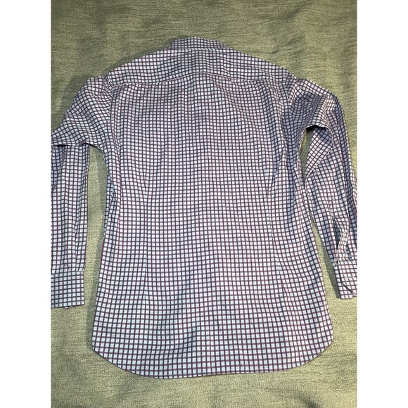 Raja Button Down Shirt Men’s Large Purple Collard - Picture 11 of 15